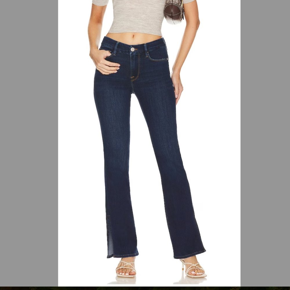 Frame Le Mini Bootcut With Split Hem - image 1